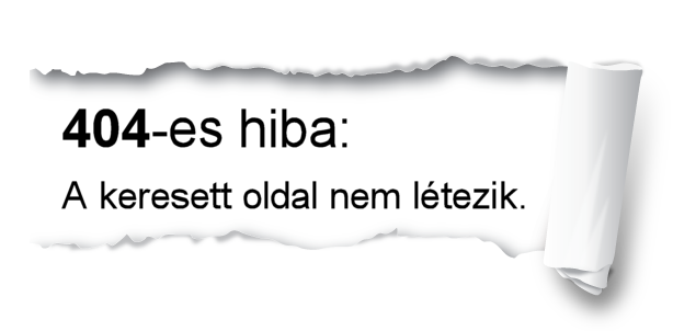 Error 404 - the webpage cannot be found